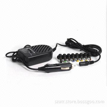Universal Laptop Car Adapter with 100W Output for 12V Vehicles